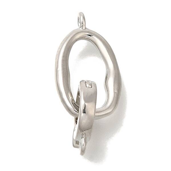 Brass Fold Over Clasps