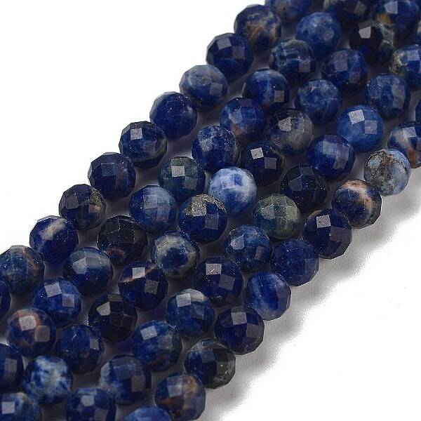 Natural Sodalite Beads Strands