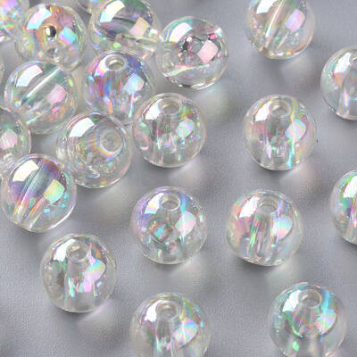 Transparent Acrylic Beads