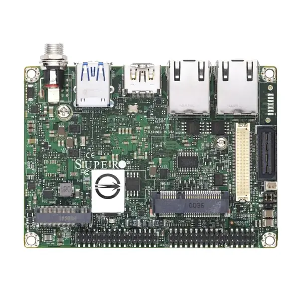 MBD-A2SAP-H-O Supermicro A2SAP-H Socket FCBGA-1296 System on Chip Chipset Pico-ITX System Board (Motherboard) Supports Atom E...