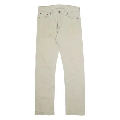 LEVI'S Mens Trousers Beige Regular Tapered W30 L32