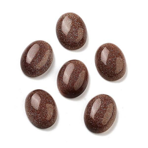 Synthetic Goldstone Cabochons