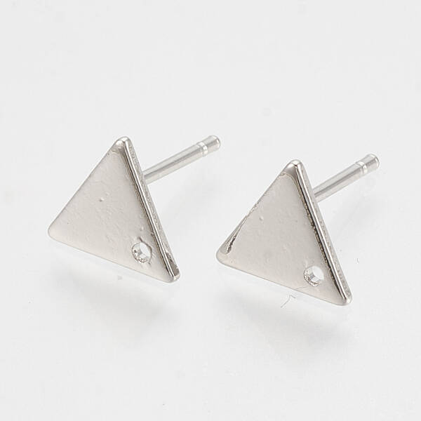 Brass Stud Earring Findings