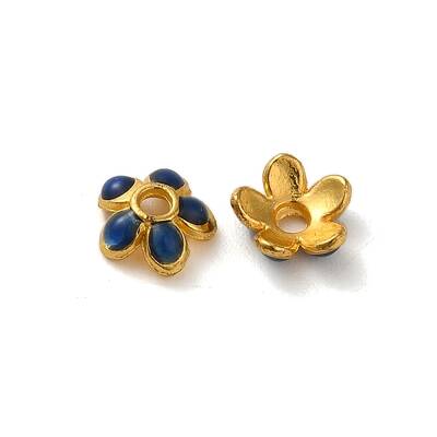 Alloy Enamel Beads Caps