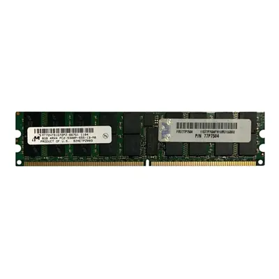 Micron MT72HTS1G72PZ-667 | 8GB DDR2-667MHz PC2-5300 ECC Registered RDIMM CL5 4Rx4 1.8V 240-Pin Memory Module