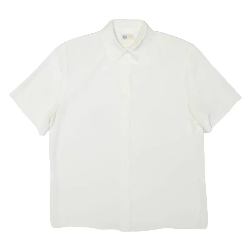 YOUR SIXTH SENSE Womens Shirt Cream Collared L