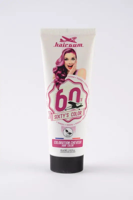 Hairgum Sixty's Color Tinta per capelli Fushia