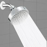 High Pressure Shower Head, 1 Count Mini Anti-clog Leak Proof Rain Shower Head, Bathroom Bathing Tools, Summer Gift, Summer Es...