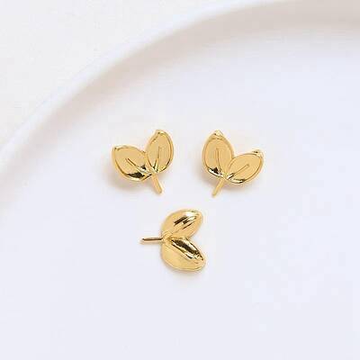 Brass Leaf Pins