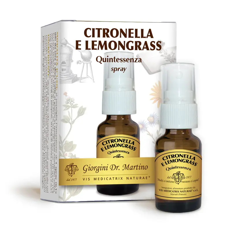Dr Giorgini Citronella and Lemongrass Quintessence 15 ml Spray