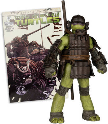 Teenage Mutant Ninja Turtles - Page Punchers - Donatello 5 Action Figure with Turtles in Time Comic