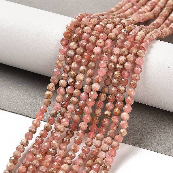 Natural Argentina Rhodonite Beads Strands