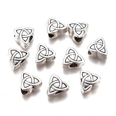 Tibetan Style Alloy European Beads
