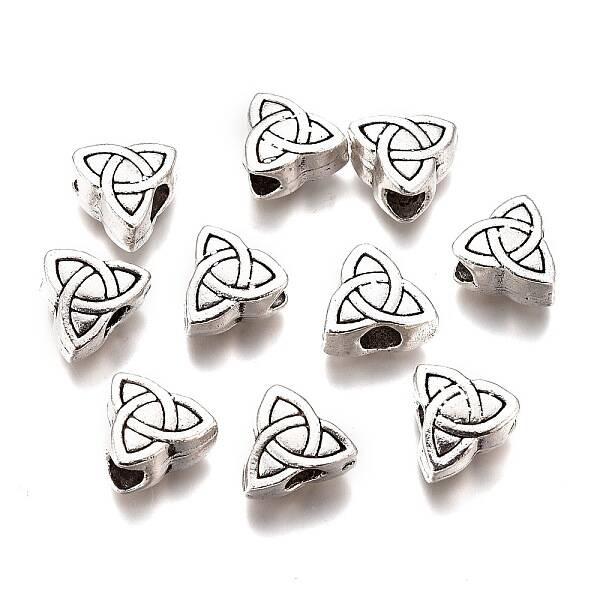 Tibetan Style Alloy European Beads