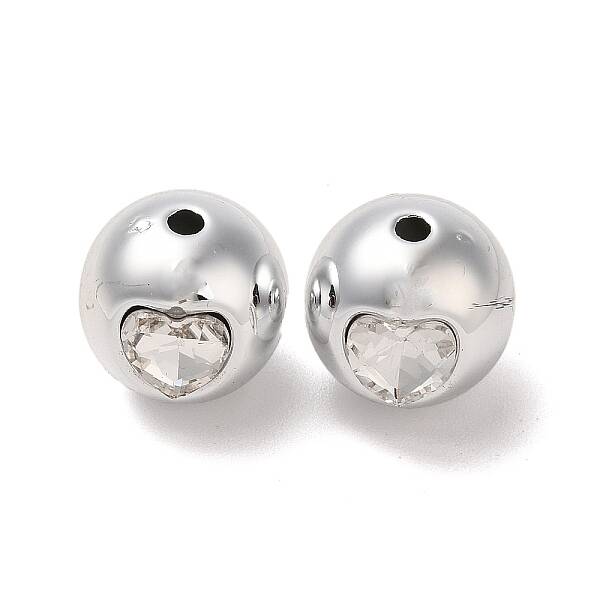 CCB Plastic with Rhinestone Beads