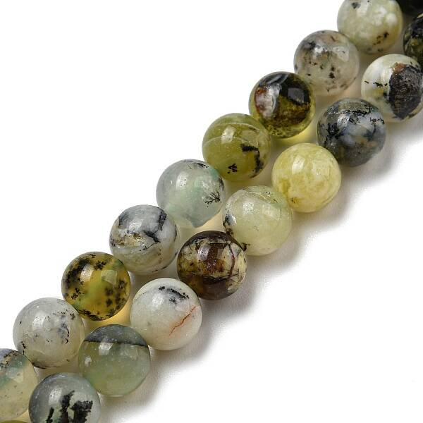 Natural Green Opal Beads Strands