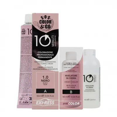 Alama Permanent Professional Coloring Set In 10 Minutes - 1.0 Black