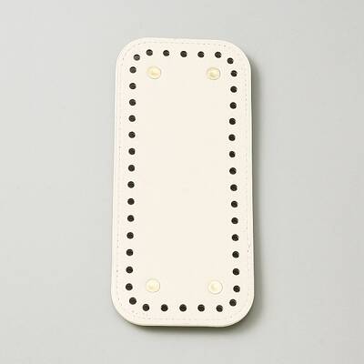 PU Leather Knitting Crochet Bags Nail Bottom Shaper Pad