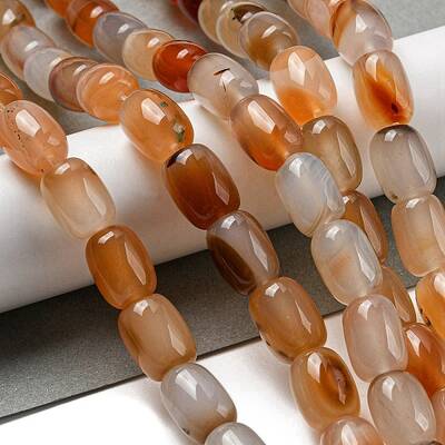 Natural Banded Agate/Striped Agate Beads Strands