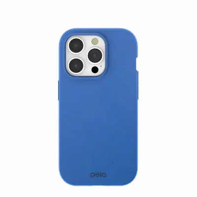 Electric Blue iPhone 15 Pro Case