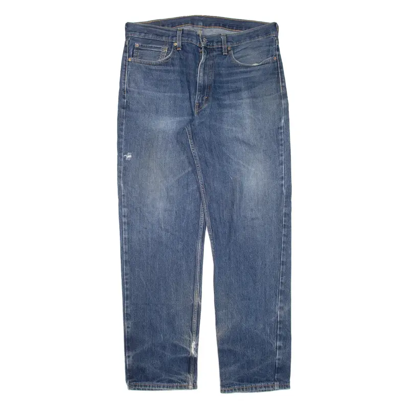 LEVI'S 550 Jeans Mens Blue Relaxed Straight W36 L34