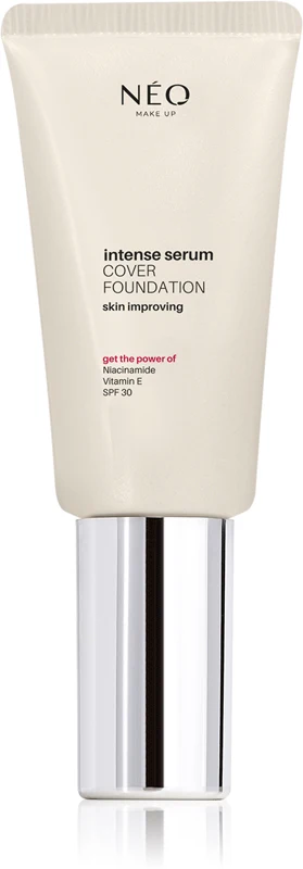NEO MAKE UP Intense serum Cover foundation for a look naturale SPF 30 color 02 Ivory 30 ml