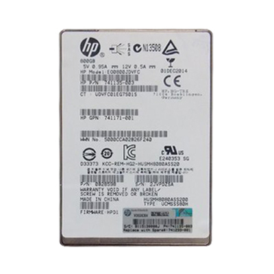 HP 741135-003 | 800GB Multi-Level Cell SAS 12Gb/s 2.5-Inch Enterprise Solid State Drive for ProLiant Servers