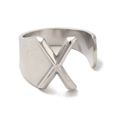 Non-Tarnish 201 Stainless Steel Finger Rings