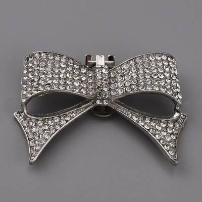 Alloy Rhinestone Shoe Decorations
