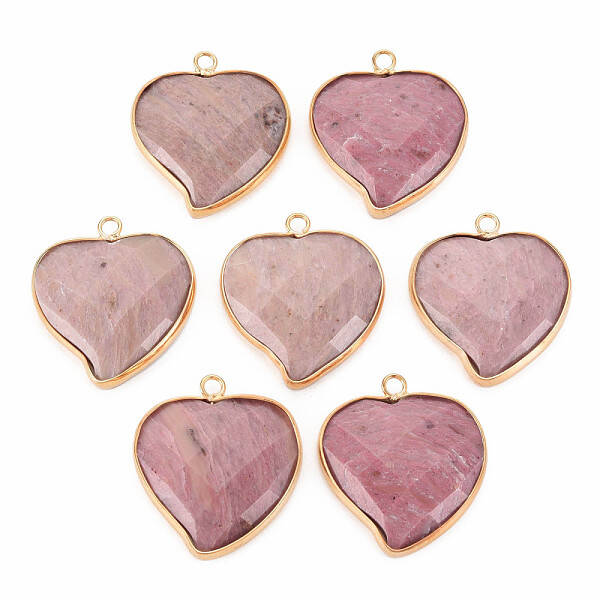 Natural Rhodochrosite Pendants