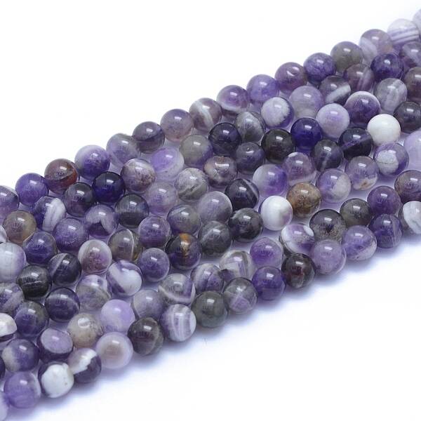 Natural Amethyst Beads Strands