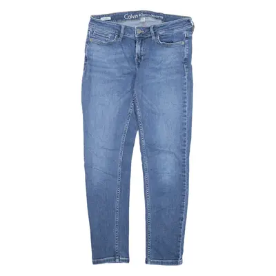 CALVIN KLEIN Jeans Blue Denim Slim Skinny Womens W27 L25