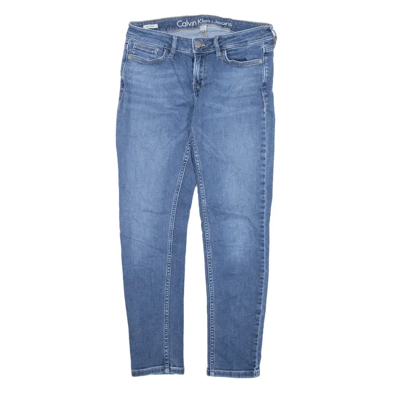CALVIN KLEIN Jeans Blue Denim Slim Skinny Womens W27 L25