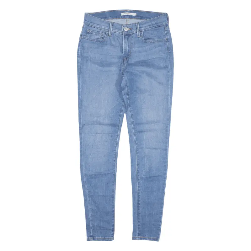 LEVI'S 710 Jeans Blue Denim Slim Skinny Womens W27 L30