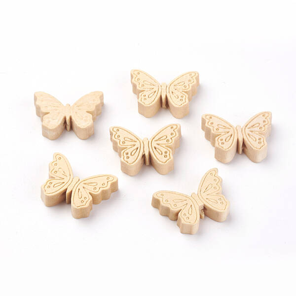 Unfinished Wood Beads