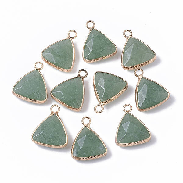 Natural Green Aventurine Pendants
