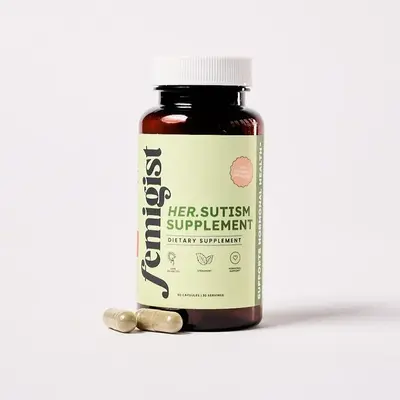 Femigist Hersutism Womens Facial Hair Inhibitor Supplement for Hirsutism and PCOS Support Hormonal Balance and Androgen Block...