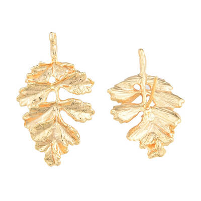 Brass Stud Earring Findings