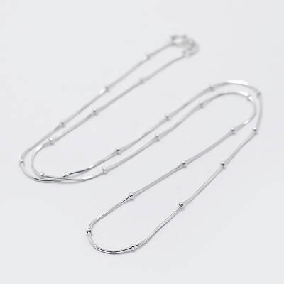 Sterling Silver Snake Chain Necklaces