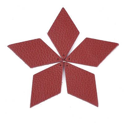 Eco-Friendly Cowhide Pendants