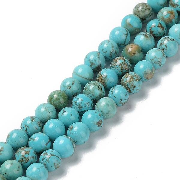 Natural Howlite Beads Strands