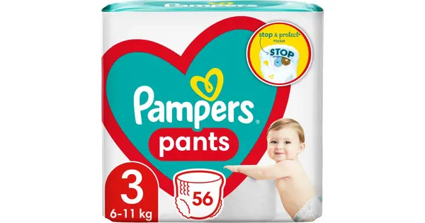 Pampers Pants size 3 disposable diapers 6-11 kg 56 pieces
