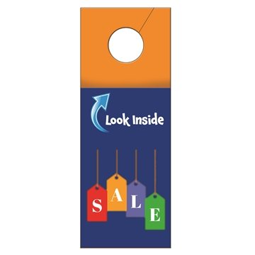 500 Custom Door Hanger with Pocket - Paper Products - High Density ...