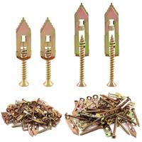 Springtok 40/200 Pcs Drywall Self Drilling Anchors & Screws - Upgraded Self Drilling Gypsum Board Construction for Heavy Duty...