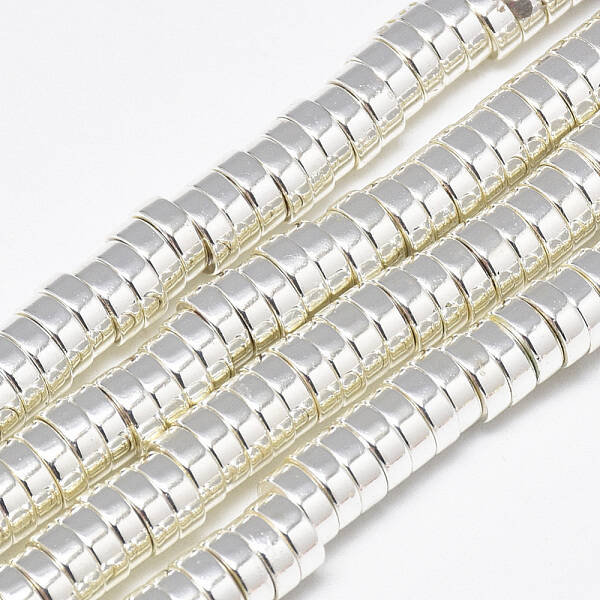 Electroplate Non-magnetic Synthetic Hematite Beads Strands