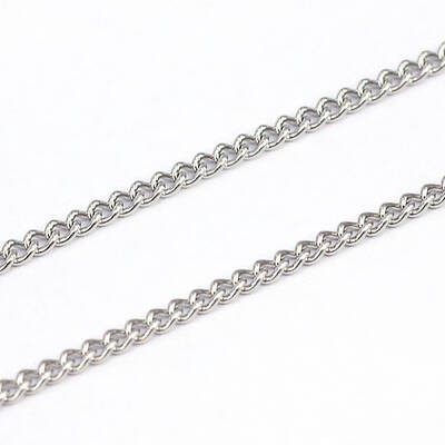 Tarnish Resistant 304 Stainless Steel Curb Chains
