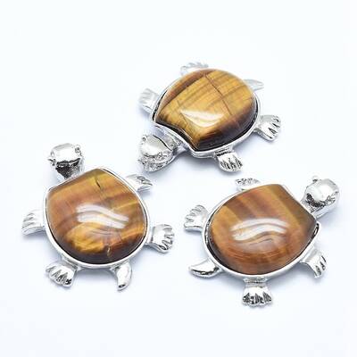 Natural Tiger Eye Pendant