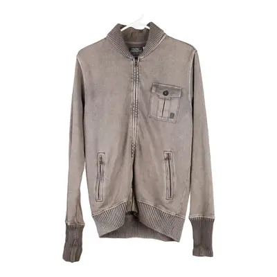 Gas Zip Up - Small Grey Cotton