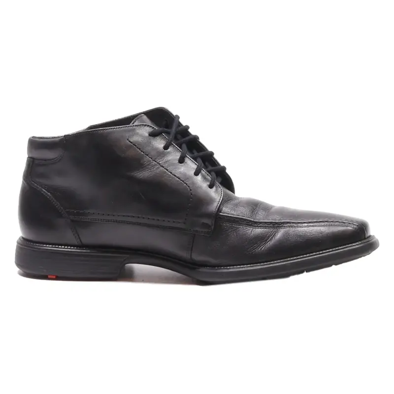 LLOYD Lace-Up Boots Black Leather Mens UK 13