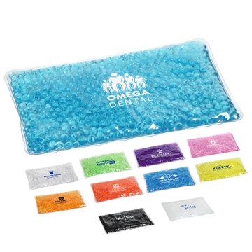 100 Custom Aqua Pearls Hot Cold Pack - FDA Certified & Reusable
